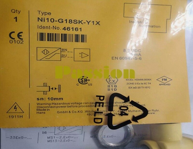 Датчик приближения Turck NI10-G18SK-Y1X