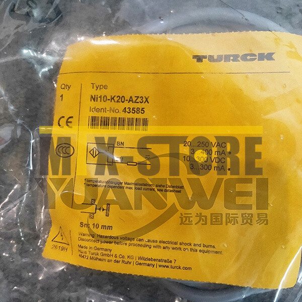 Датчик приближения Turck NI10-K20-AZ3X