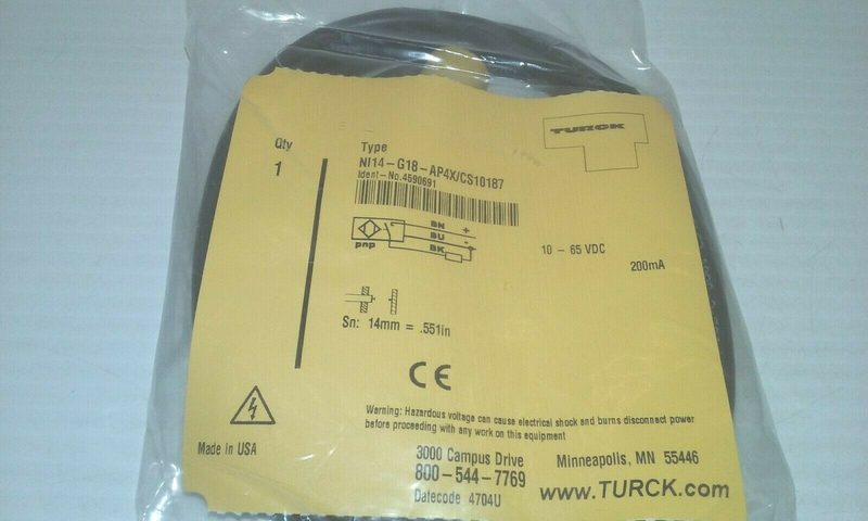 Датчик приближения Turck NI14-G18-AP4X/CS10187