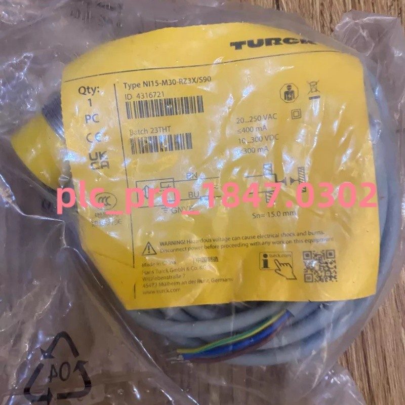Датчик приближения Turck NI15-M30-RZ3X/S90