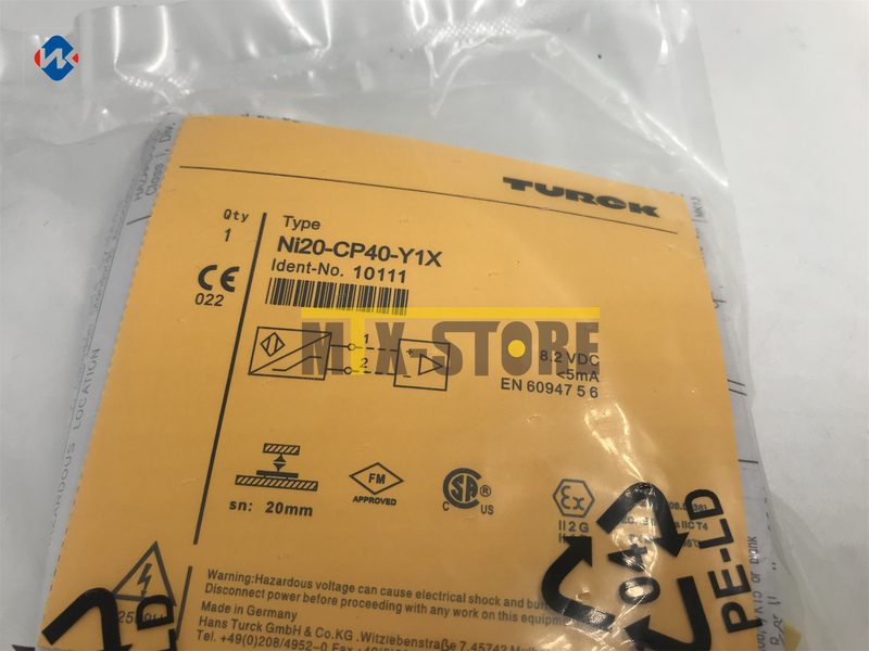 Датчик приближения Turck NI20-CP40-Y1X