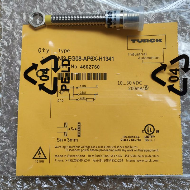 Датчик приближения Turck NI3-G08-AP6X-H1341