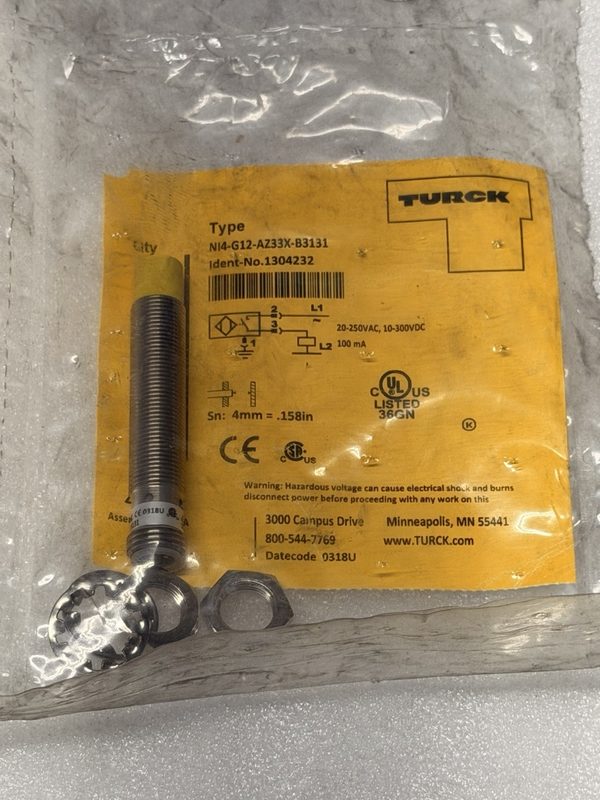 Датчик приближения Turck NI4-G12-AZ33X-B3131