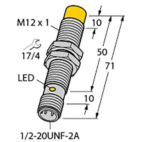 Датчик приближения Turck NI4-G12-RZ33X-B3131