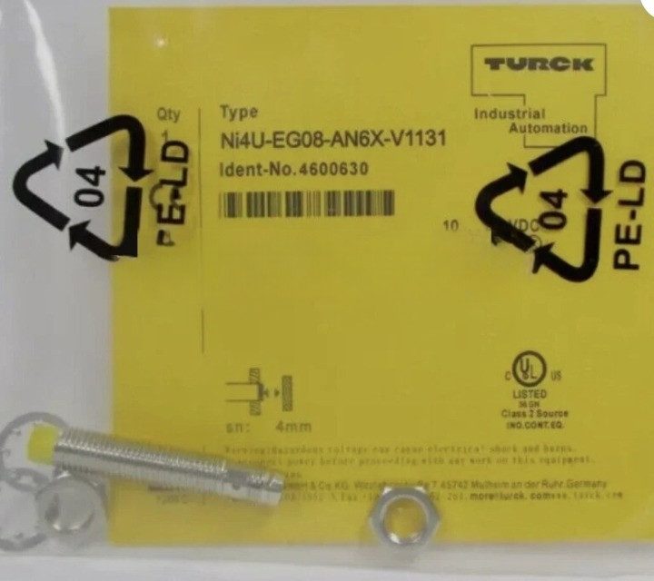Датчик приближения Turck NI4U-EG08-AN6X-V1131