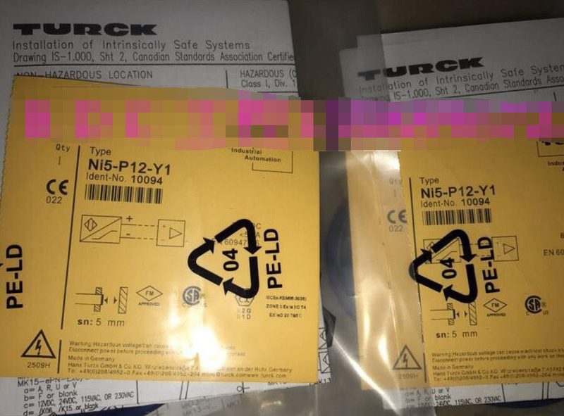 Датчик приближения Turck NI5-P12-Y1