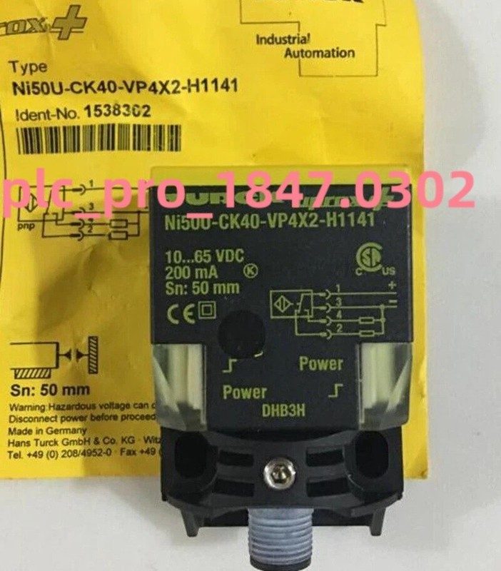 Датчик приближения Turck NI50U-CK40-VP4X2-H1141