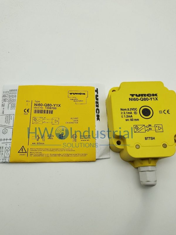 Датчик приближения Turck NI60U-Q80-Y1X
