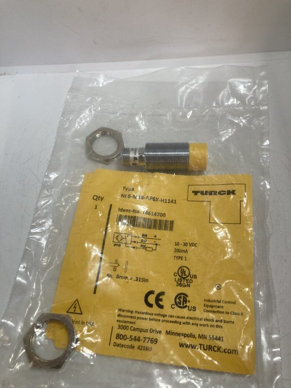 Датчик приближения Turck NI8-M18-AP6X-H1141/S34