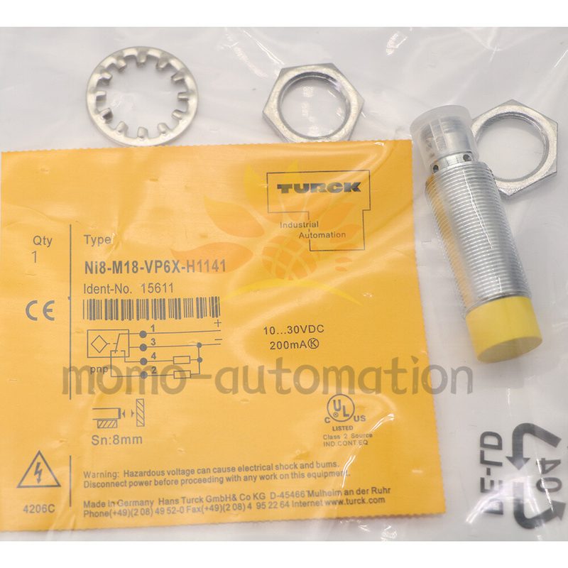 Датчик приближения Turck NI8-M18-VP6X-H1141