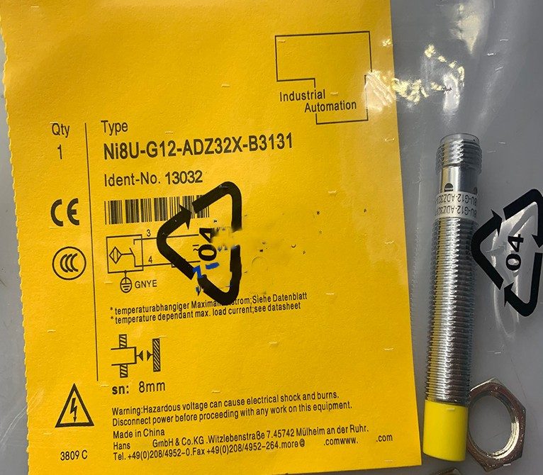 Датчик приближения Turck NI8U-G12-ADZ32X-B3131