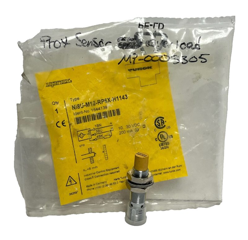 Датчик приближения Turck NI8U-M12-RP6X-H1143