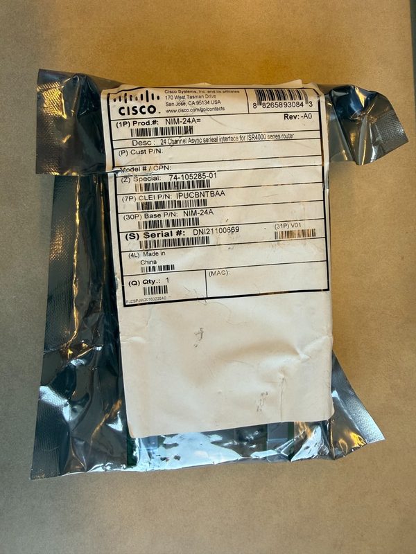 Маршрутизатор Cisco NIM-24A