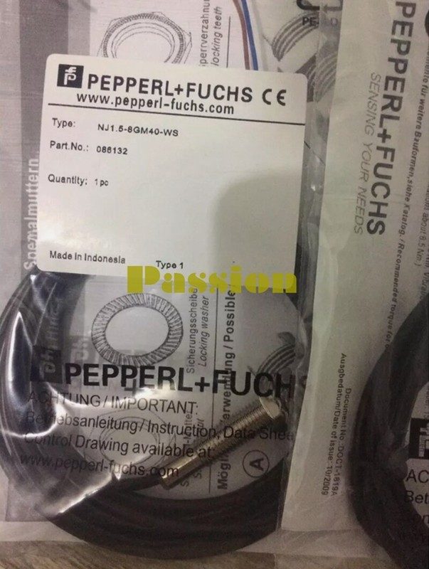 Датчик приближения Pepperl+Fuchs NJ1.5-8GM40-WS