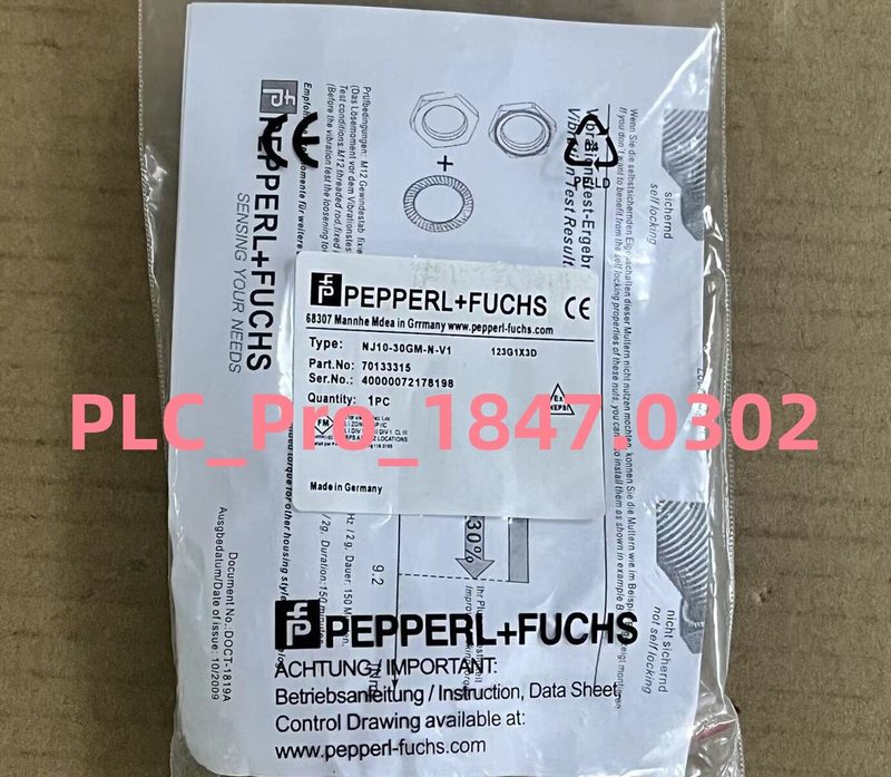 Датчик приближения Pepperl+Fuchs NJ10-30GM-N-V1