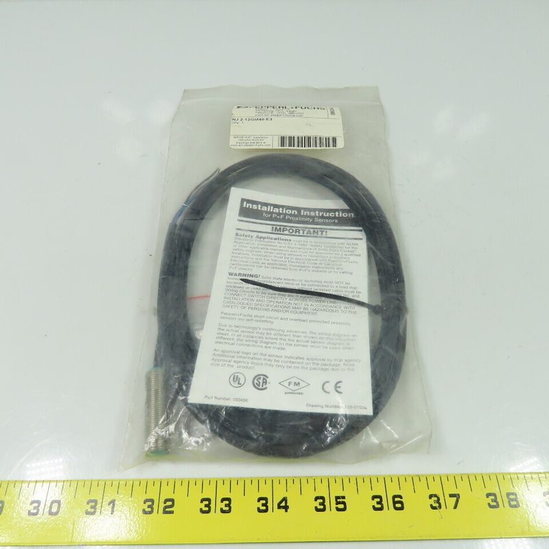 Датчик приближения Pepperl+Fuchs NJ2-12GM40-E3