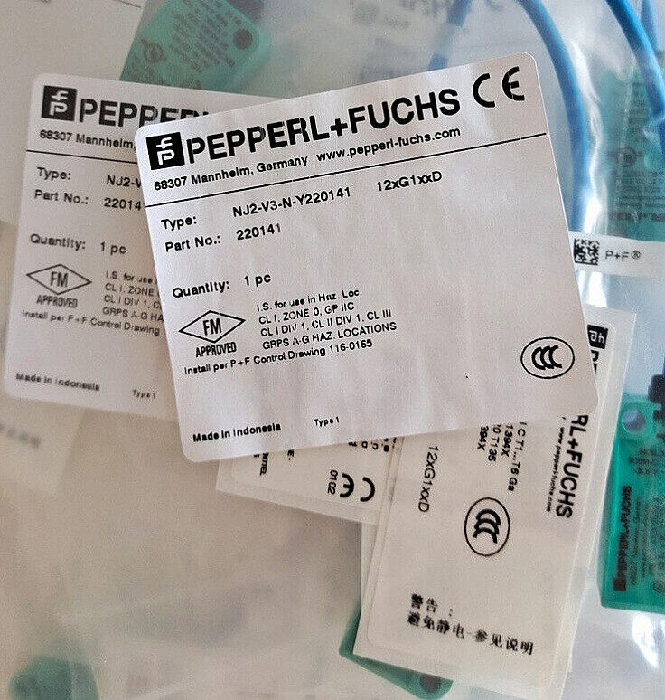Датчик приближения Pepperl+Fuchs NJ2-V3-N-Y220141