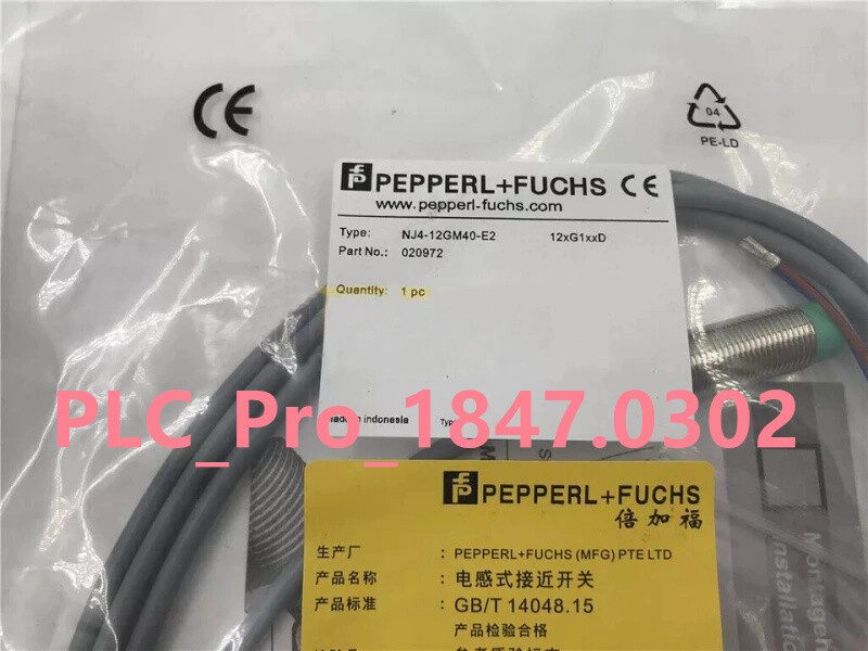 Датчик приближения Pepperl+Fuchs NJ4-12GM40-E2
