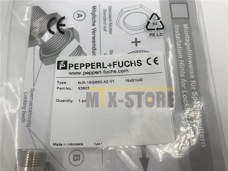 Датчик приближения Pepperl+Fuchs NJ5-18GM50-A2-V1