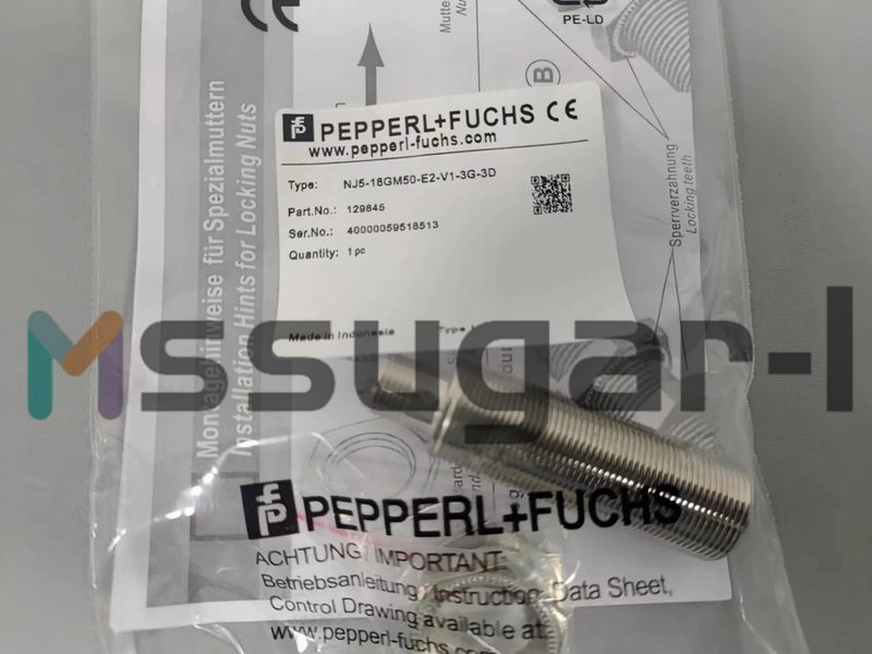 Датчик приближения Pepperl+Fuchs NJ5-18GM50-E2-V1-3G-3D