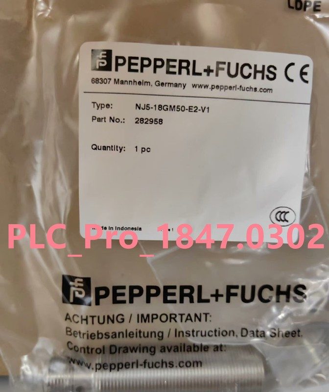 Датчик приближения Pepperl+Fuchs NJ5-18GM50-E2-V1