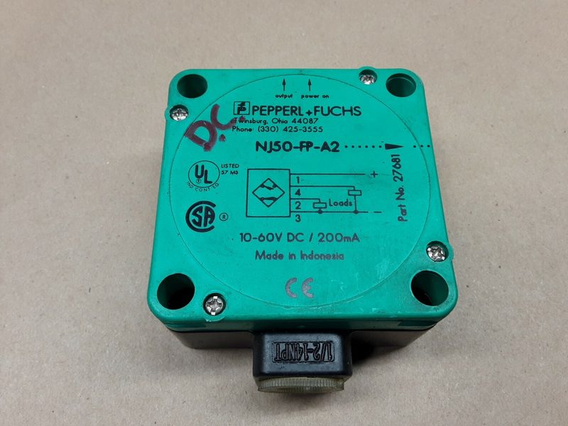 Датчик приближения Pepperl+Fuchs NJ50-FP-A2