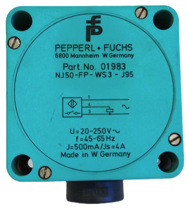 Датчик приближения Pepperl+Fuchs NJ50-FP-WS3-J95