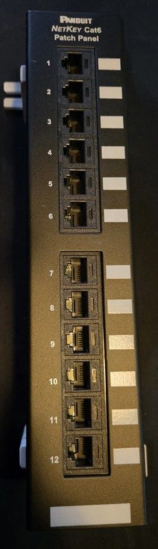 Патч-панель Panduit NK6PPG12WY