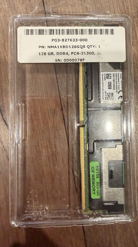 Модуль памяти Intel NMA1XBD128GQS