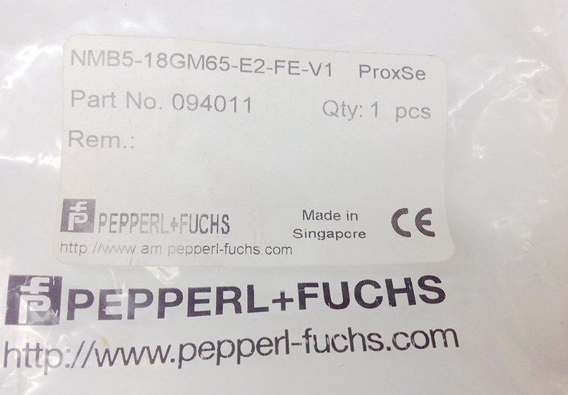 Датчик приближения Pepperl+Fuchs NMB5-18GM65-E2-FE-V1