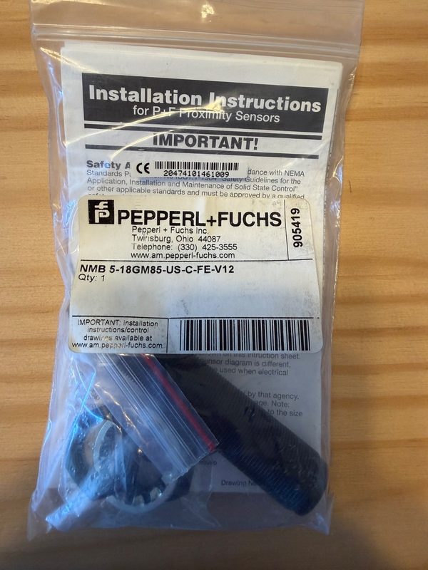Датчик приближения Pepperl+Fuchs NMB5-18GM85-US-C-FE-V12