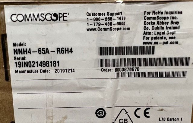 Антенна CommScope NNH4-65A-R6H4