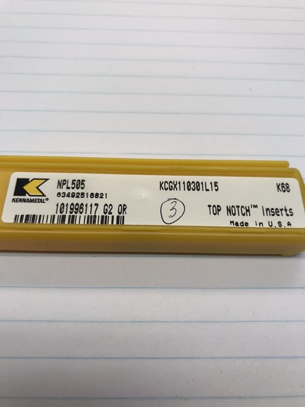 Режущий инструмент Kennametal NPL505
