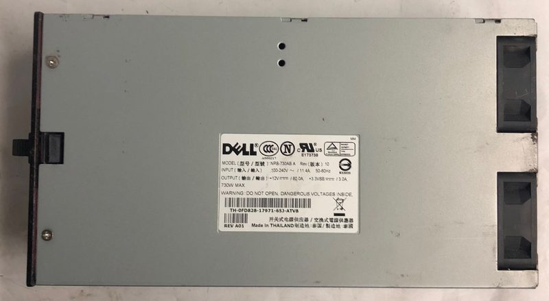 Блок питания Dell NPS-730AB