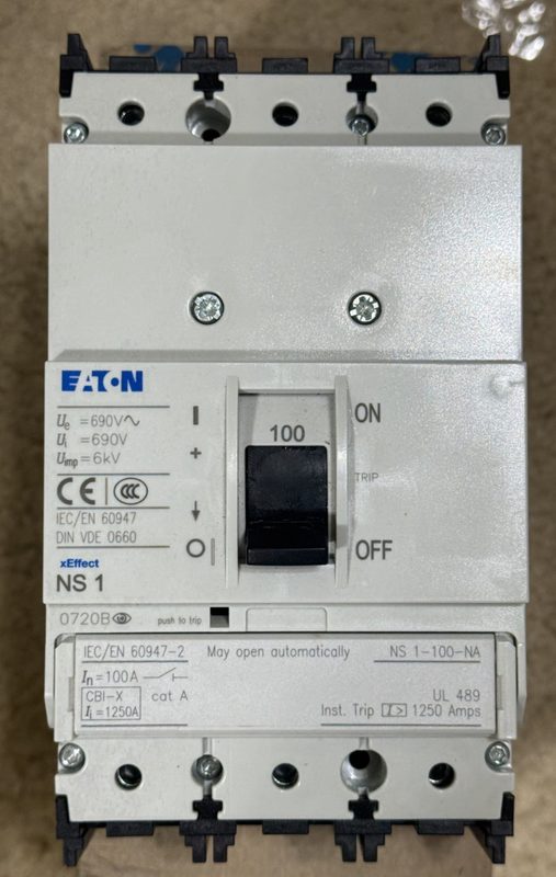 Автоматический выключатель Eaton NS1-100-NA