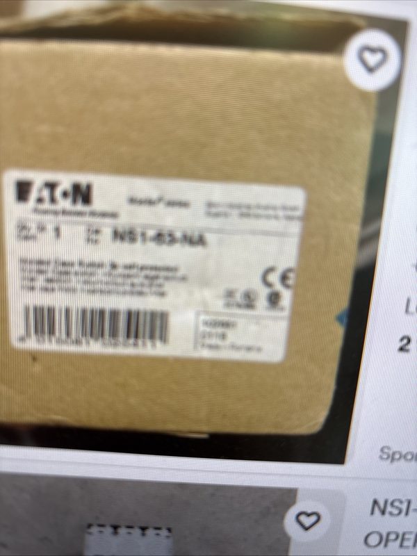 Автоматический выключатель Eaton NS1-63-NA