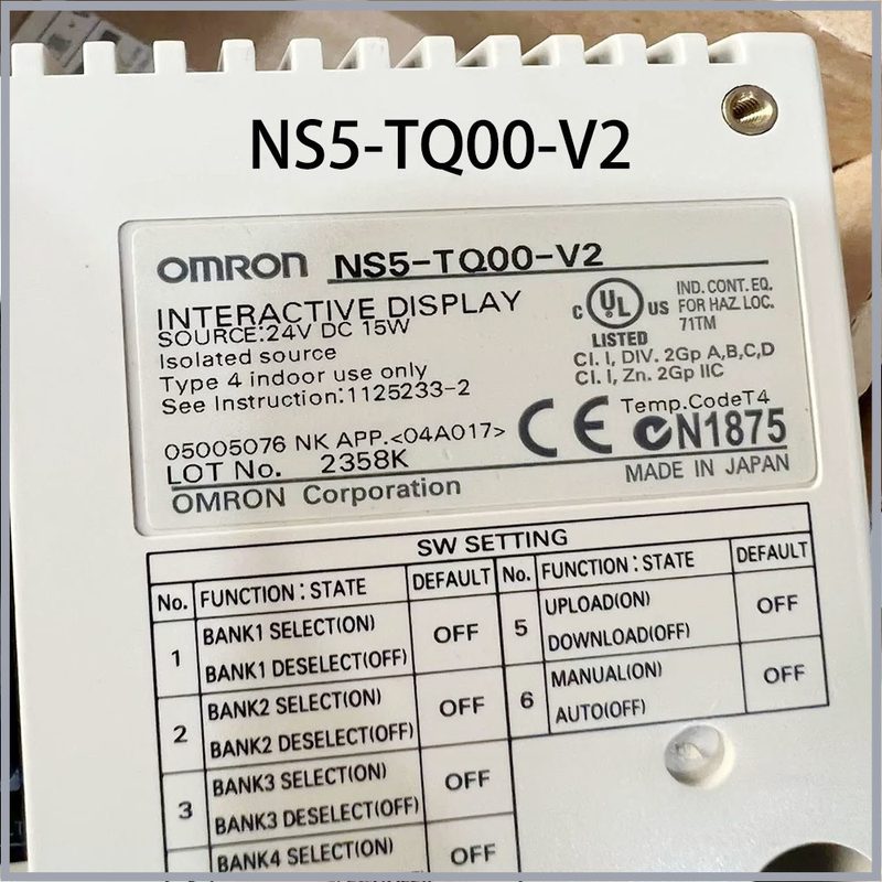 Панель оператора Omron NS5-TQ01-V2