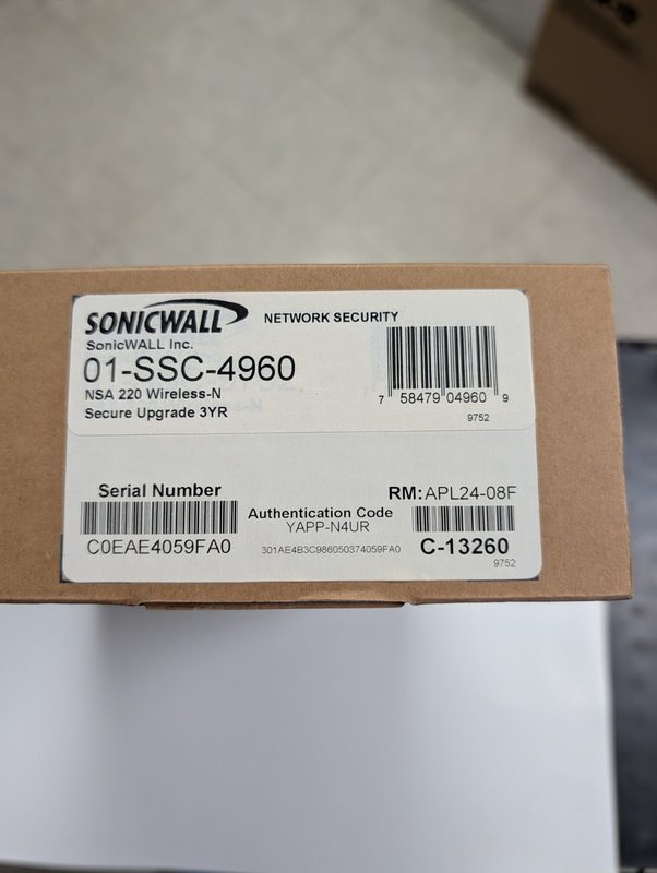 Межсетевой экран SonicWall NSA 220