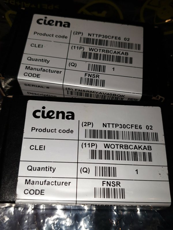 Операторское оборудование Ciena NTTP30CFE6