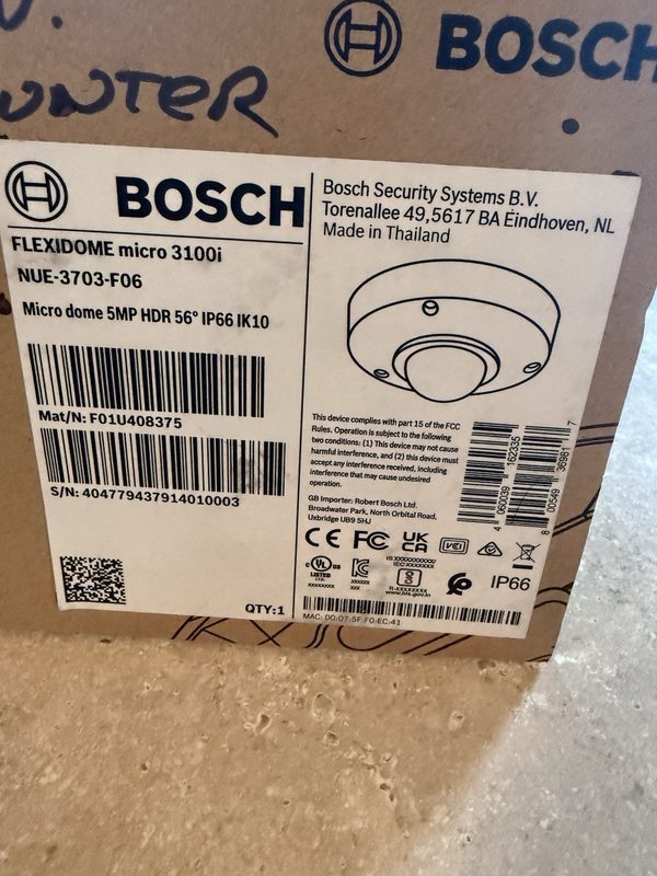 Камера Bosch NUE-3703-F06