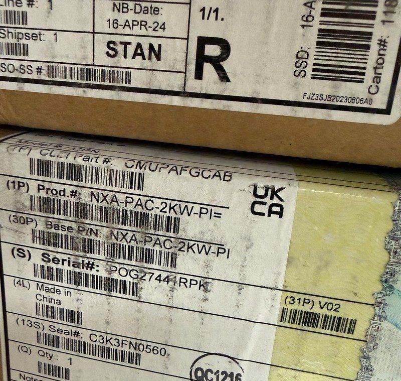 Коммутатор Cisco NXA-PAC-2KW-PI