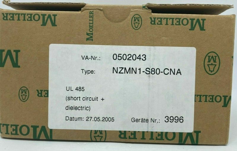 Автоматический выключатель NZMN1-S80-CNA