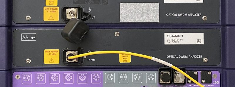 Анализатор спектра JDSU OSA-500R