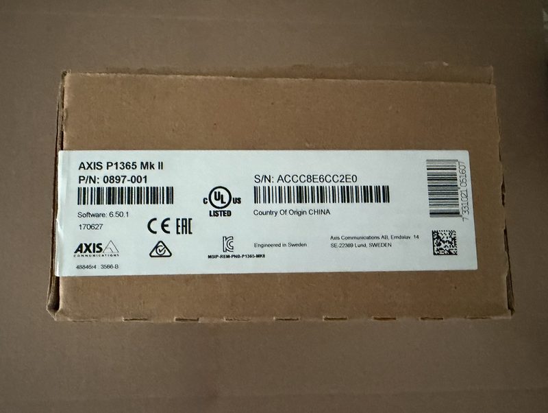 Камера Axis P1365
