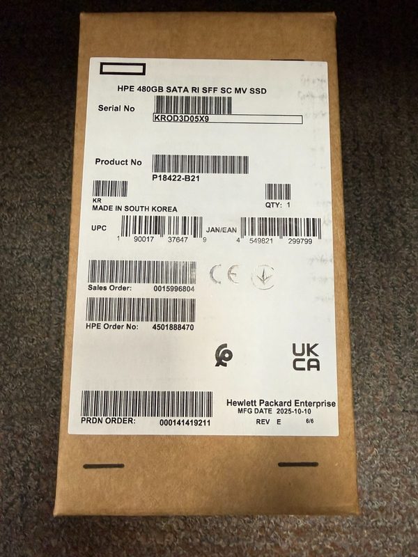 SSD-накопитель HPE P18422-B21
