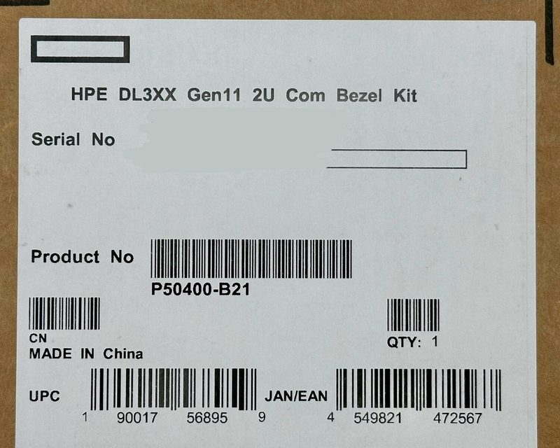 Лицевая панель HPE P50400-B21