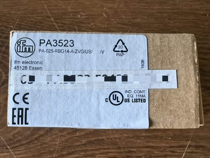 Датчик давления ifm PA3523