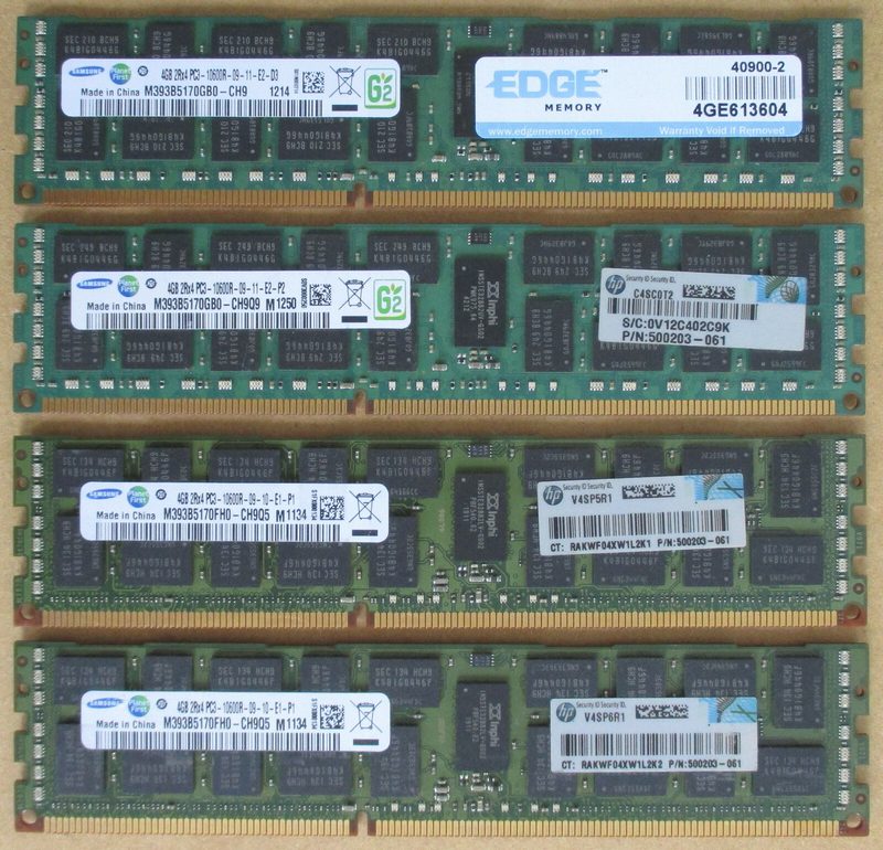 Сервер Samsung PC3-10600R-09-10
