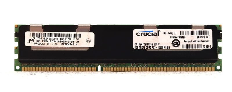 Модуль памяти Micron PC3-10600R-9-10-J0