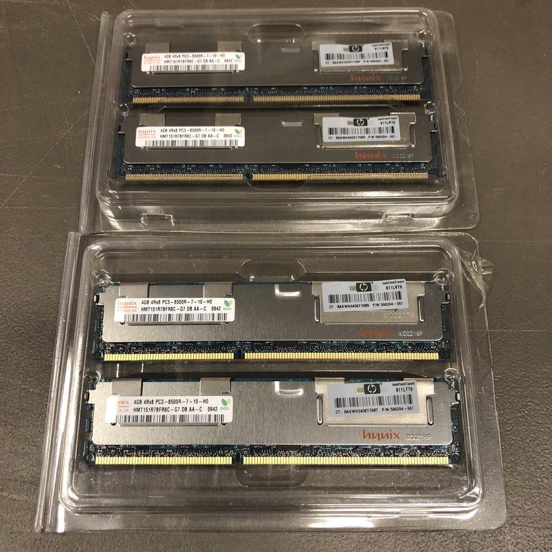 Модуль памяти SK hynix PC3-8500R-7-10-H0